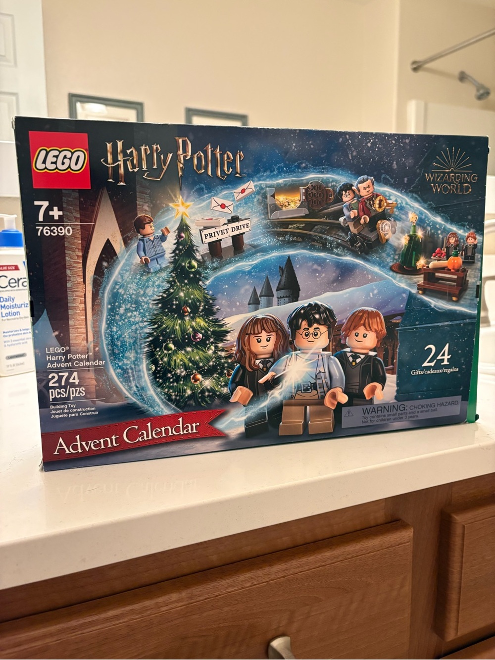 Lego Harry Potter Advent Calendar - Blue, Green, Red Box